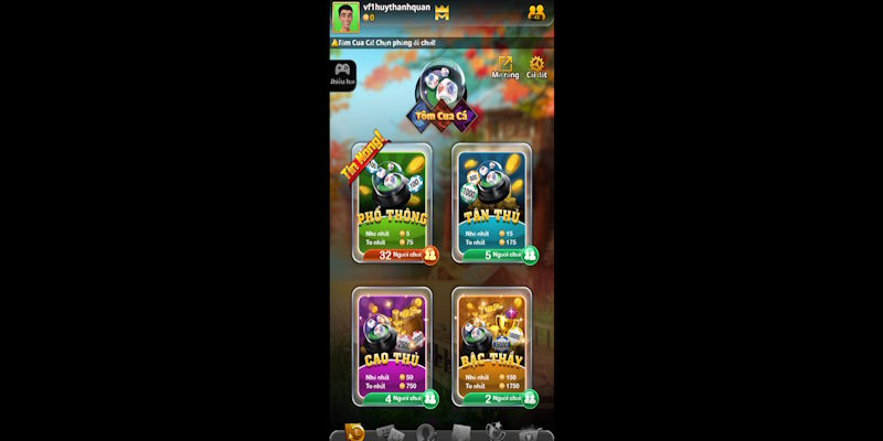 Bầu cua online đa dạng phòng và mức cược Bầu cua online đa dạng phòng và mức cược